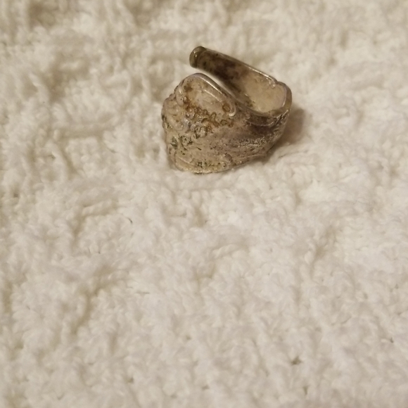 .925 sterling spoon ring - Picture 1 of 1